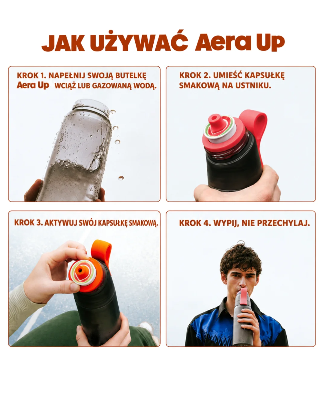 Butelka Aera Up z Aromatycznym Pod